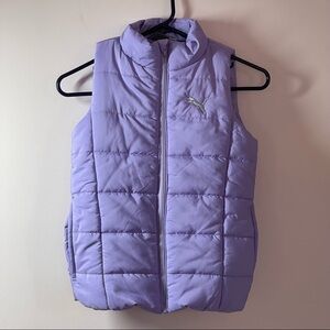 Puma Kid’s Vest in Lilac Purple size Small(7-8)